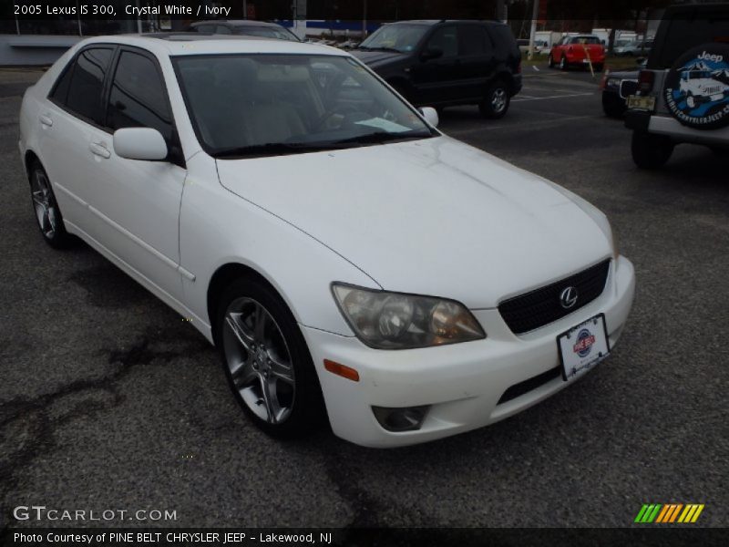 Crystal White / Ivory 2005 Lexus IS 300