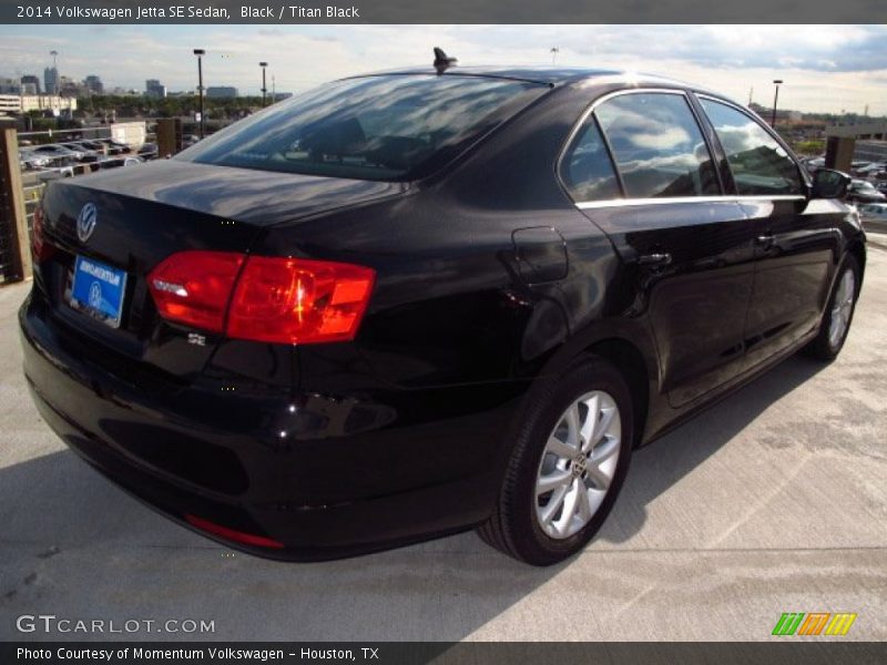 Black / Titan Black 2014 Volkswagen Jetta SE Sedan