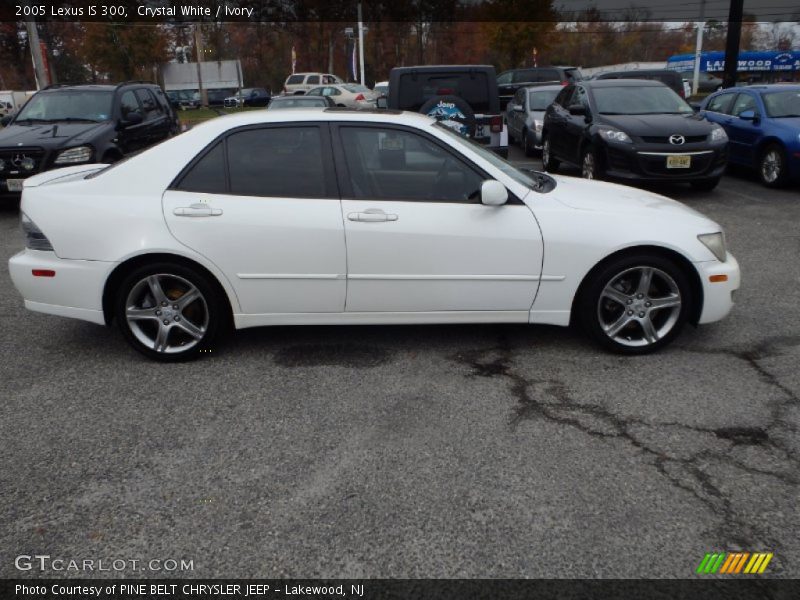 Crystal White / Ivory 2005 Lexus IS 300