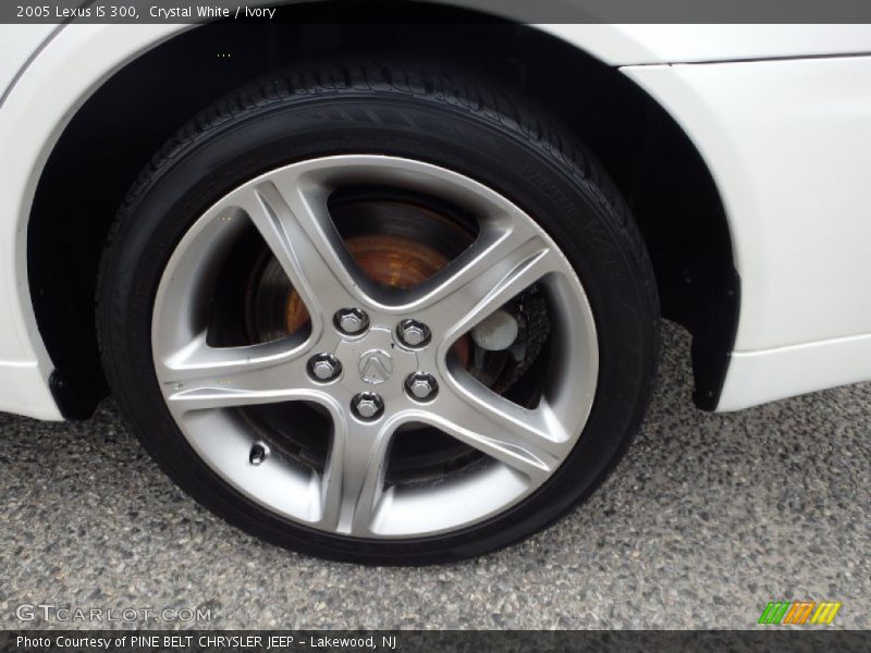 Crystal White / Ivory 2005 Lexus IS 300