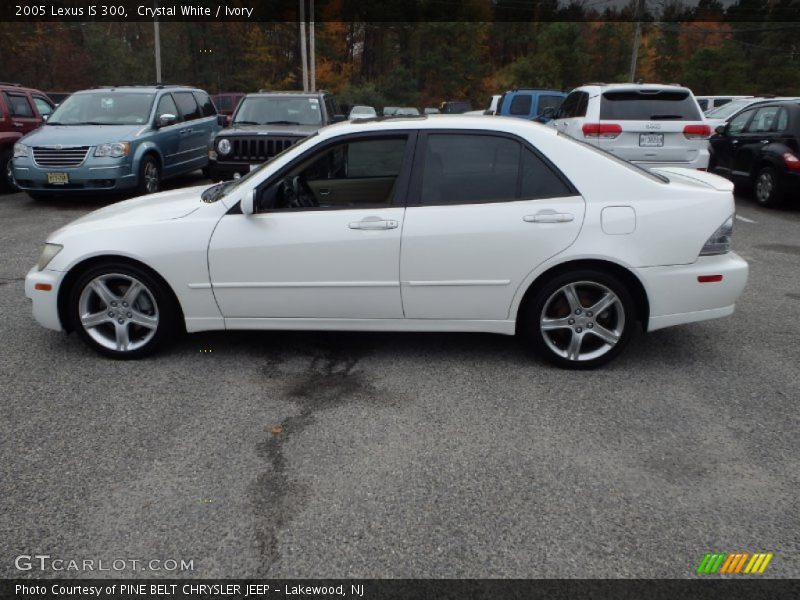Crystal White / Ivory 2005 Lexus IS 300