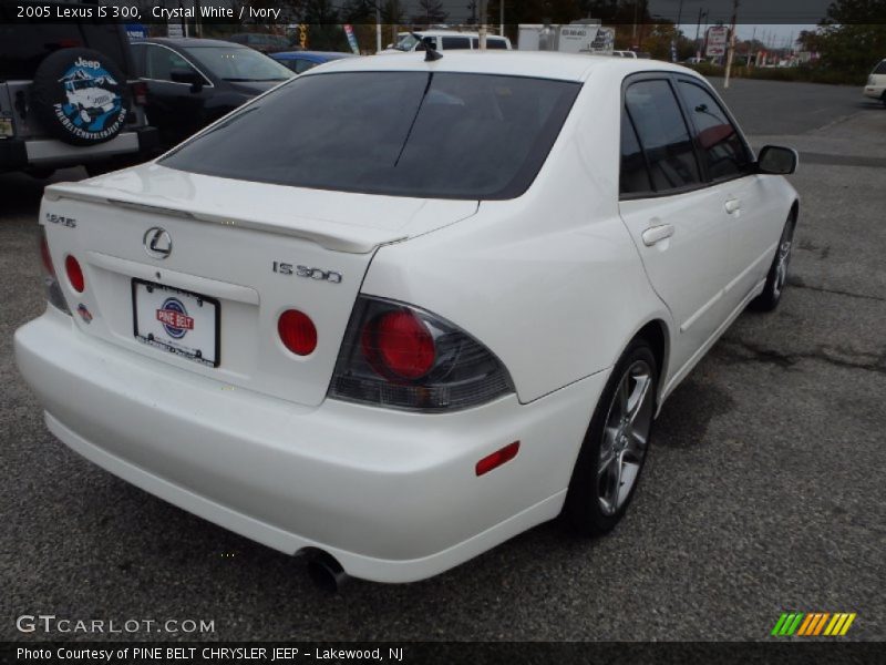 Crystal White / Ivory 2005 Lexus IS 300