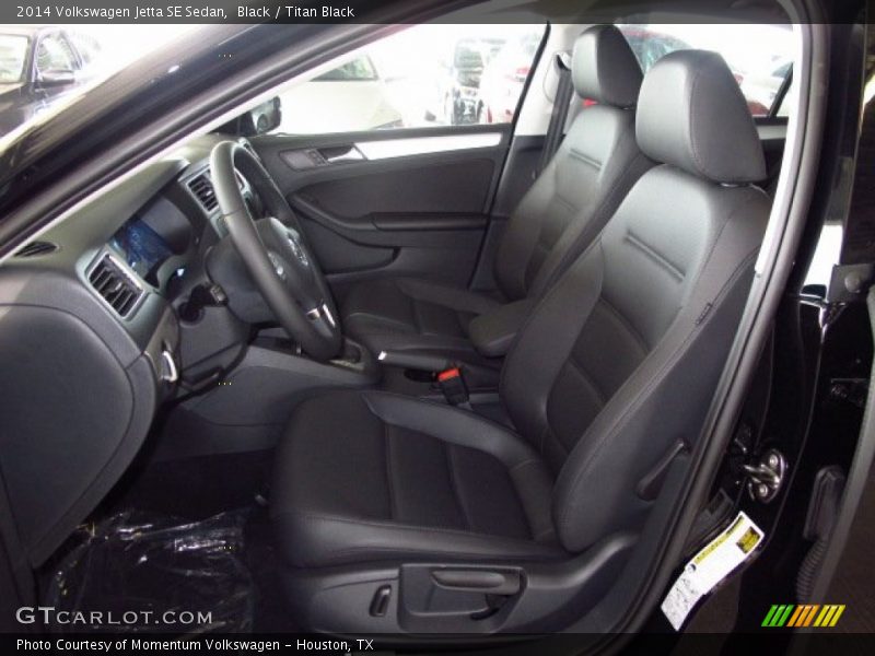 Black / Titan Black 2014 Volkswagen Jetta SE Sedan