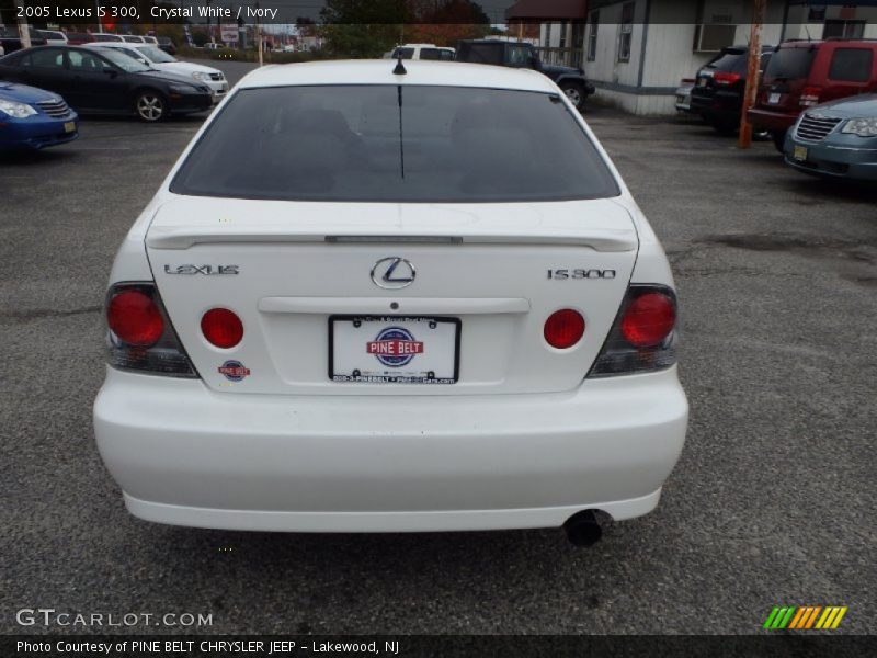 Crystal White / Ivory 2005 Lexus IS 300