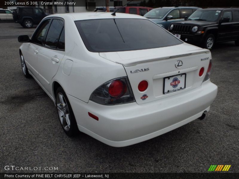 Crystal White / Ivory 2005 Lexus IS 300