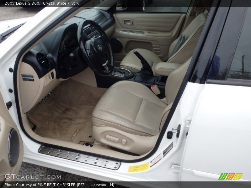Crystal White / Ivory 2005 Lexus IS 300