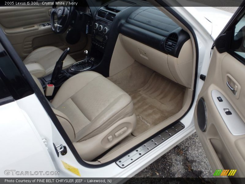 Crystal White / Ivory 2005 Lexus IS 300