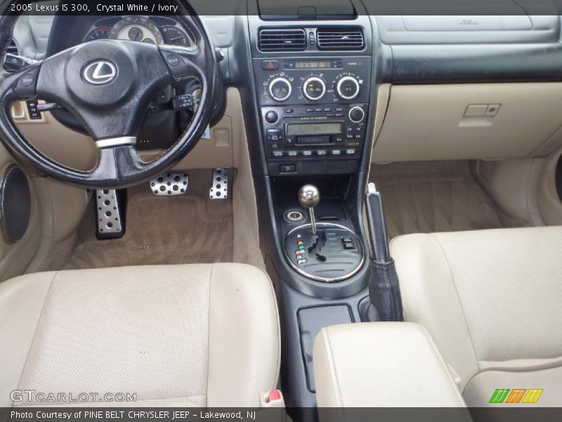 Crystal White / Ivory 2005 Lexus IS 300