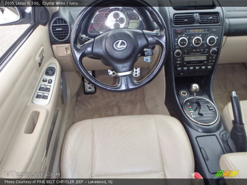 Crystal White / Ivory 2005 Lexus IS 300