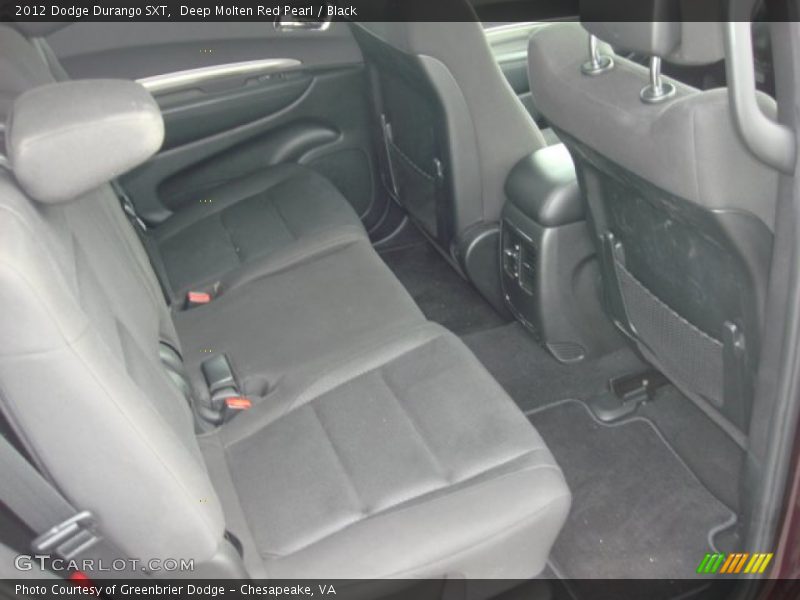 Deep Molten Red Pearl / Black 2012 Dodge Durango SXT