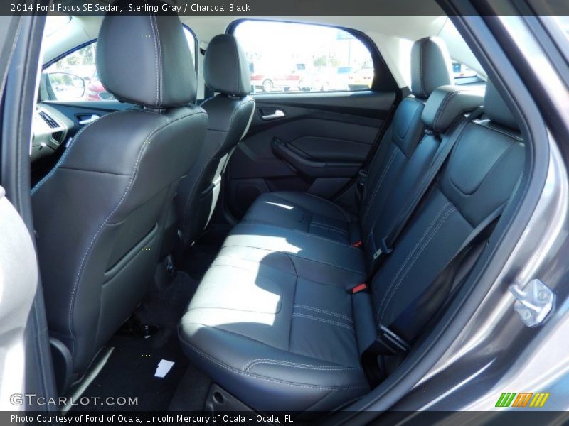 Sterling Gray / Charcoal Black 2014 Ford Focus SE Sedan