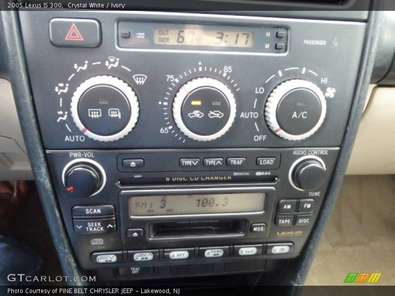 Crystal White / Ivory 2005 Lexus IS 300