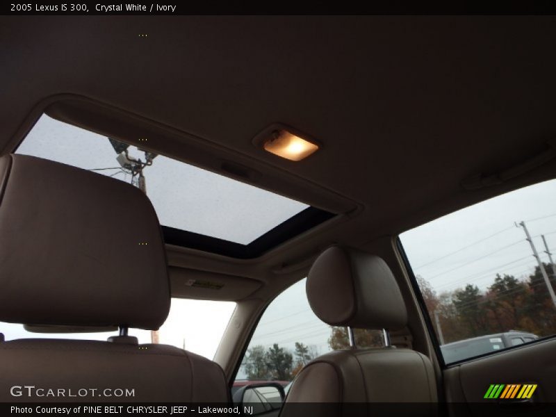 Crystal White / Ivory 2005 Lexus IS 300