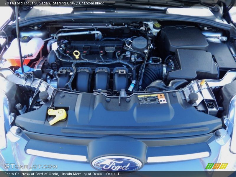 Sterling Gray / Charcoal Black 2014 Ford Focus SE Sedan