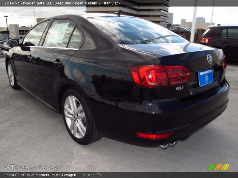 Deep Black Pearl Metallic / Titan Black 2014 Volkswagen Jetta GLI