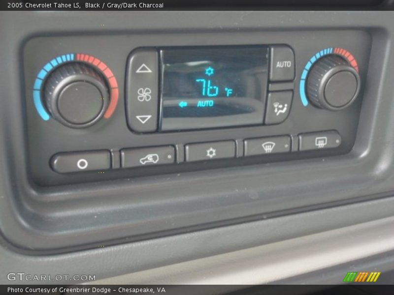 Black / Gray/Dark Charcoal 2005 Chevrolet Tahoe LS