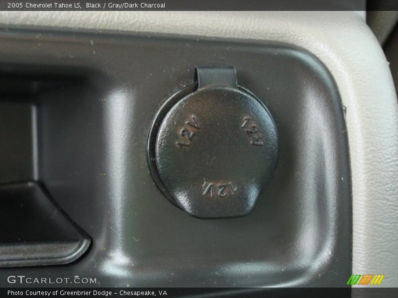 Black / Gray/Dark Charcoal 2005 Chevrolet Tahoe LS