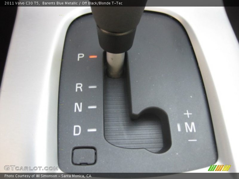 Barents Blue Metallic / Off Black/Blonde T-Tec 2011 Volvo C30 T5