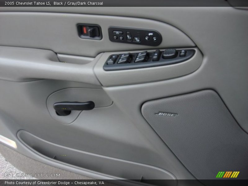 Black / Gray/Dark Charcoal 2005 Chevrolet Tahoe LS
