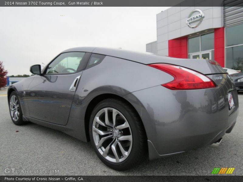 Gun Metallic / Black 2014 Nissan 370Z Touring Coupe