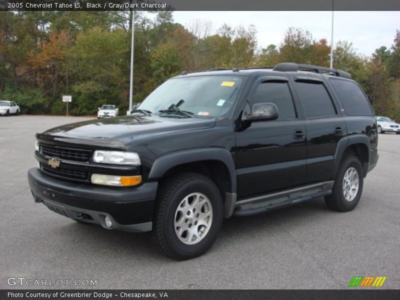 Black / Gray/Dark Charcoal 2005 Chevrolet Tahoe LS