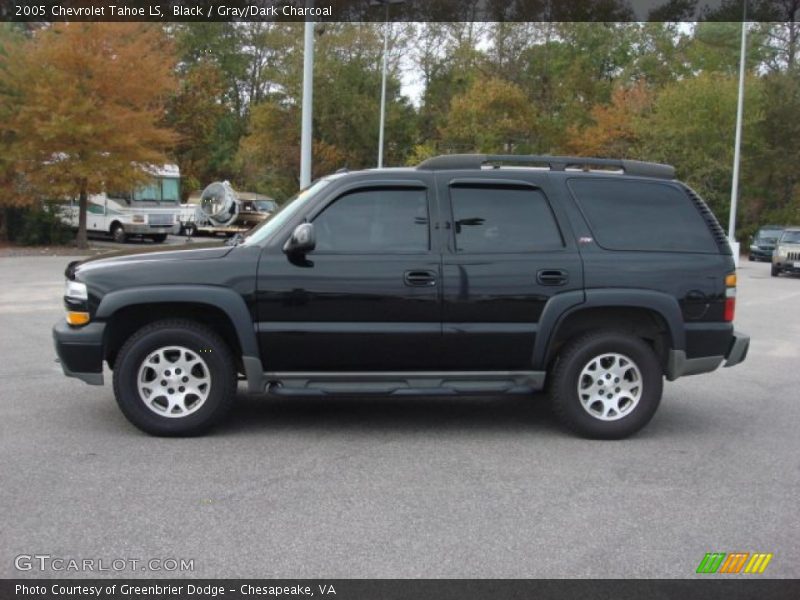 Black / Gray/Dark Charcoal 2005 Chevrolet Tahoe LS