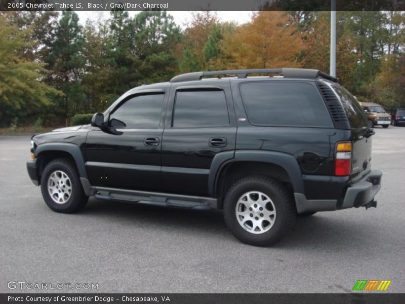 Black / Gray/Dark Charcoal 2005 Chevrolet Tahoe LS