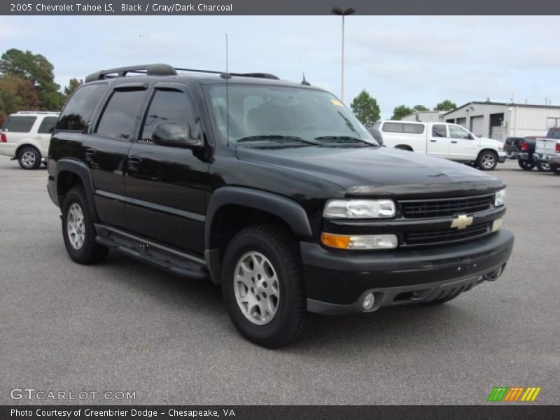 Black / Gray/Dark Charcoal 2005 Chevrolet Tahoe LS