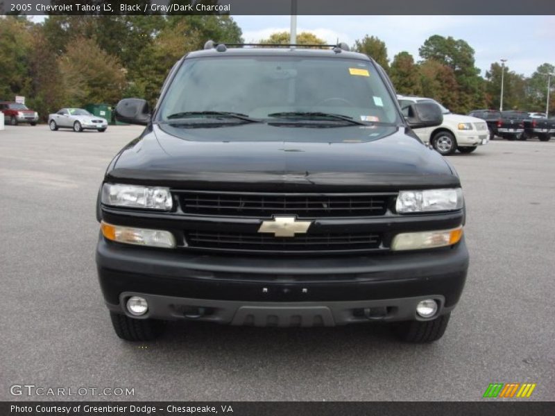 Black / Gray/Dark Charcoal 2005 Chevrolet Tahoe LS