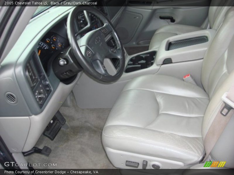 Black / Gray/Dark Charcoal 2005 Chevrolet Tahoe LS