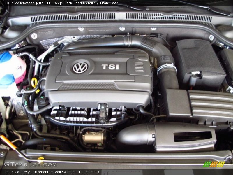 Deep Black Pearl Metallic / Titan Black 2014 Volkswagen Jetta GLI