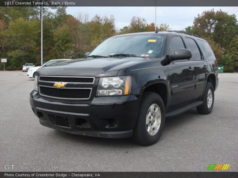 Black / Ebony 2013 Chevrolet Tahoe LS