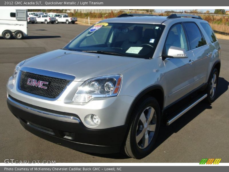 Quicksilver Metallic / Light Titanium 2012 GMC Acadia SLT