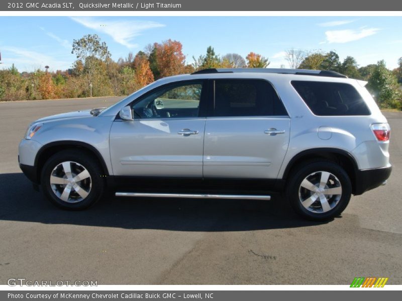 Quicksilver Metallic / Light Titanium 2012 GMC Acadia SLT