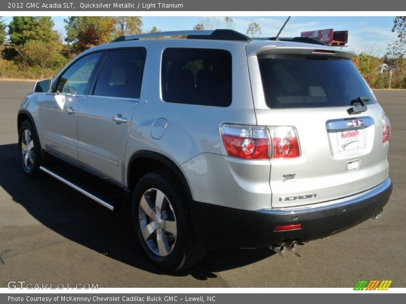 Quicksilver Metallic / Light Titanium 2012 GMC Acadia SLT