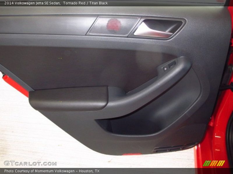 Tornado Red / Titan Black 2014 Volkswagen Jetta SE Sedan