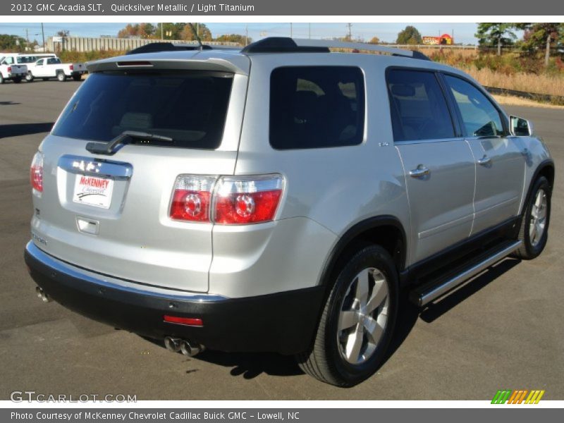 Quicksilver Metallic / Light Titanium 2012 GMC Acadia SLT