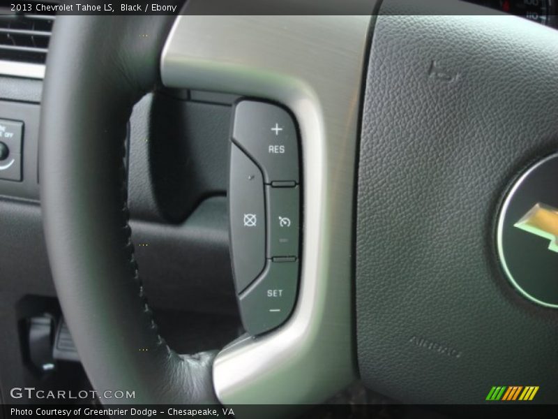 Black / Ebony 2013 Chevrolet Tahoe LS