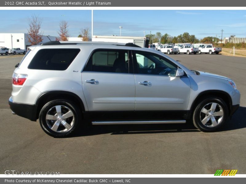 Quicksilver Metallic / Light Titanium 2012 GMC Acadia SLT
