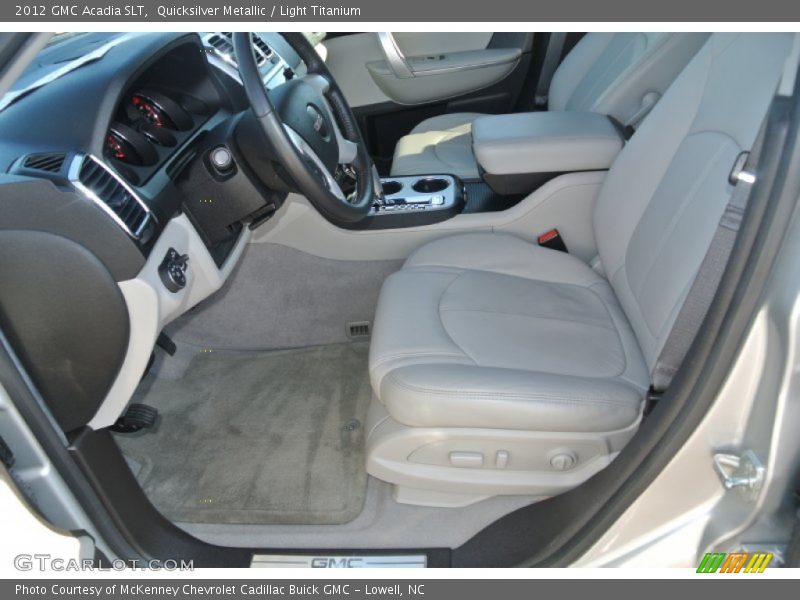 Quicksilver Metallic / Light Titanium 2012 GMC Acadia SLT