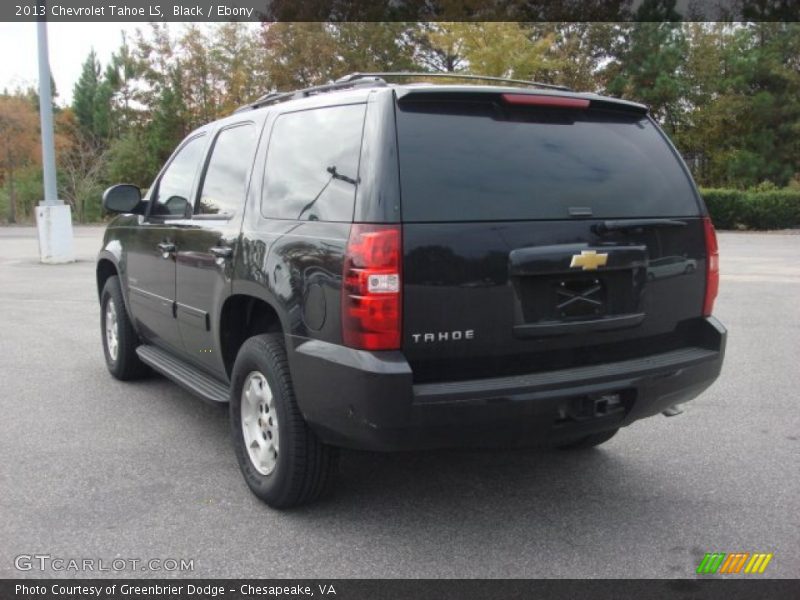 Black / Ebony 2013 Chevrolet Tahoe LS