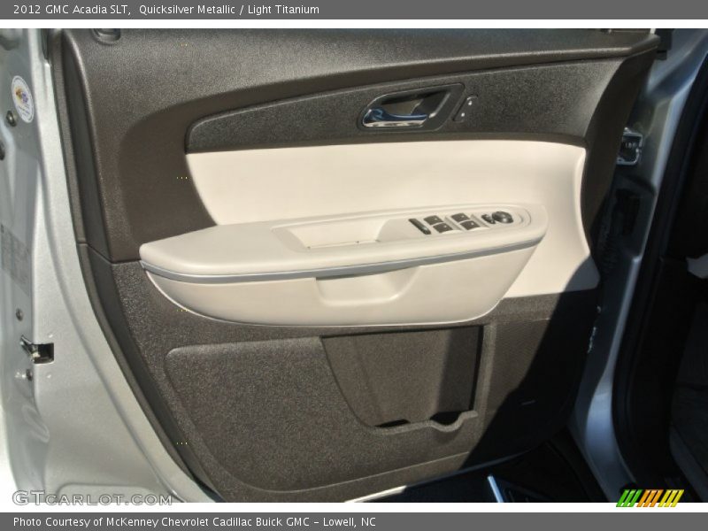 Quicksilver Metallic / Light Titanium 2012 GMC Acadia SLT
