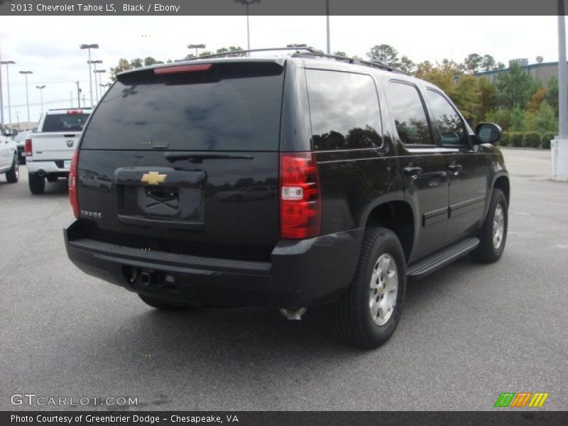 Black / Ebony 2013 Chevrolet Tahoe LS