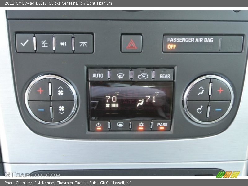 Quicksilver Metallic / Light Titanium 2012 GMC Acadia SLT