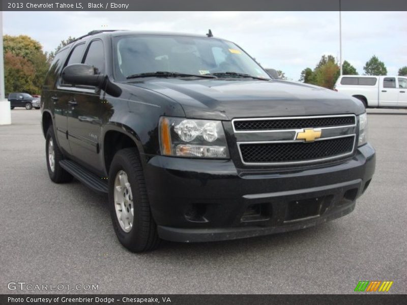 Black / Ebony 2013 Chevrolet Tahoe LS