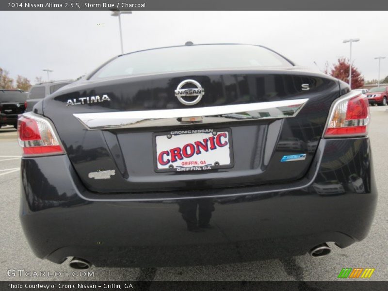 Storm Blue / Charcoal 2014 Nissan Altima 2.5 S