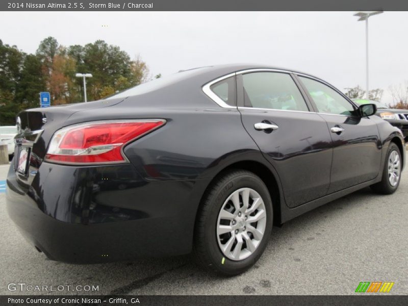Storm Blue / Charcoal 2014 Nissan Altima 2.5 S