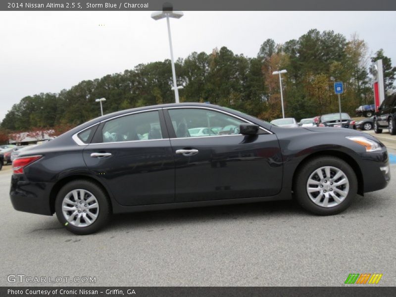 Storm Blue / Charcoal 2014 Nissan Altima 2.5 S