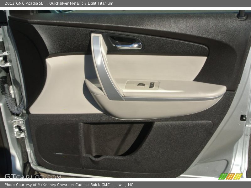 Quicksilver Metallic / Light Titanium 2012 GMC Acadia SLT