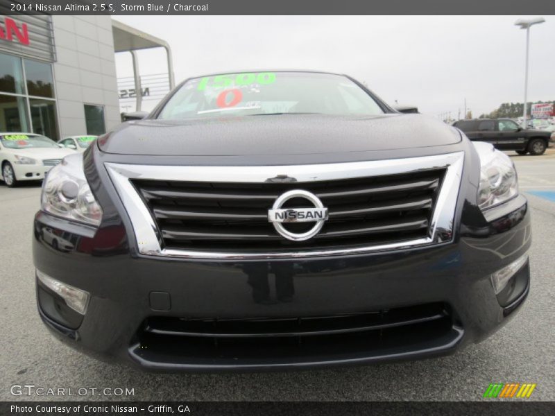Storm Blue / Charcoal 2014 Nissan Altima 2.5 S